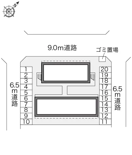 ★手数料０円★名古屋市緑区乗鞍１丁目　月極駐車場（LP）